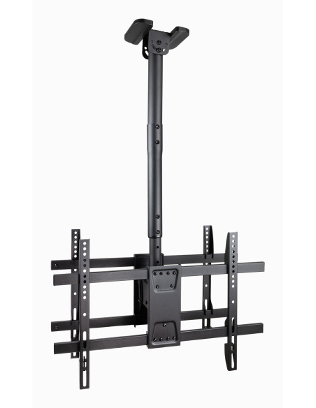 TooQ Soporte de Techo para 2 Pantallas 43"-86", Negro