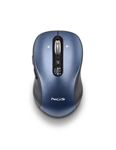 NGS INFINITY RB ratón Oficina Ambidextro RF Wireless + Bluetooth Óptico 3200 DPI