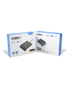 NOX Lite Card ID lector de tarjeta inteligente Interior USB USB 2.0 Negro 2