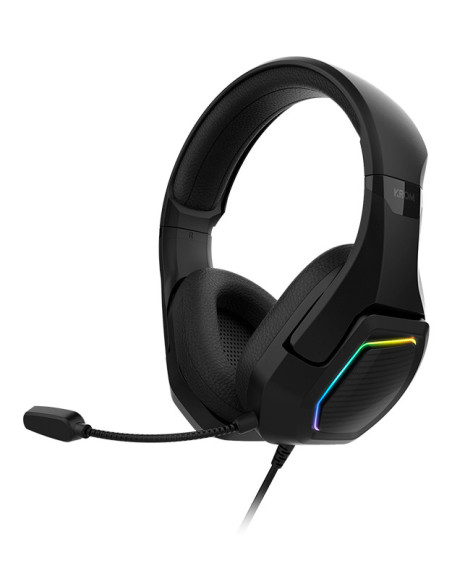 Krom Kopa 7.1 Auriculares Alámbrico Diadema Juego Negro