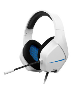 Krom Kopa Move Auriculares Alámbrico Diadema Juego Blanco