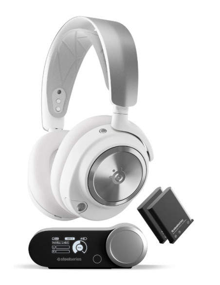 Steelseries 61524 auricular y casco Auriculares Alámbrico Diadema Juego USB Tipo C Blanco