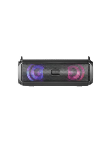 Mars Gaming MSB-XT, Altavoz Portátil + Barra de Sonido 2en1, Iluminación RGB Dinámica, Sistema de Sonido 4 Drivers 20W, Altavoz