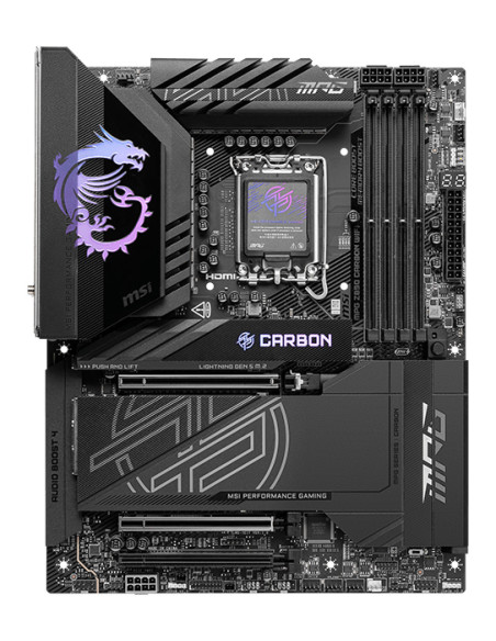 MSI MPG Z890 CARBON WIFI placa base Intel Z890 LGA 1851 (Socket V1) ATX