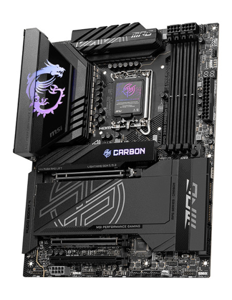 MSI MPG Z890 CARBON WIFI placa base Intel Z890 LGA 1851 (Socket V1) ATX