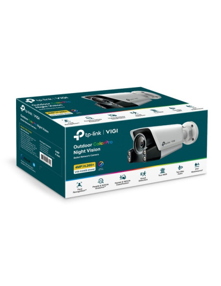 TP-Link VIGI C340S Bala (forma) Cámara de seguridad IP Exterior 2688 x 1520 Pixeles Pared