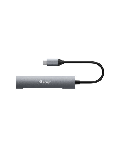 Equip 128963 hub de interfaz USB 3.2 Gen 1 (3.1 Gen 1) Type-C 5000 Mbit s Negro, Plata