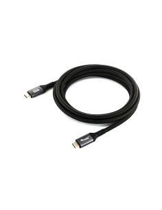 Equip 128382 Cable USB4 Gen 2x2 C a C, M M, 2,0 m, PD 100 W, 4K 60 Hz, 20 Gbps, negro
