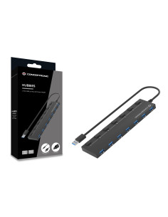 Conceptronic HUBBIES19BP hub de interfaz USB 3.2 Gen 1 (3.1 Gen 1) Type-A 5000 Mbit s Negro 2