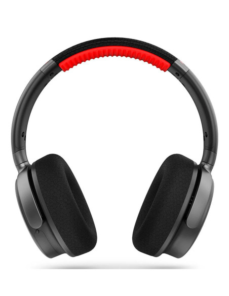 Energy Sistem Power Sport Auriculares Inalámbrico y alámbrico Diadema Deportes USB Tipo C Bluetooth Negro, Rojo