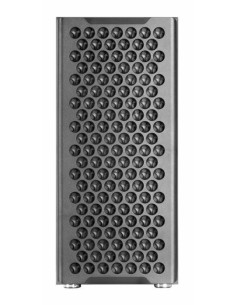 Mars Gaming MC-iPRO, Caja Profesional ATX, Rejilla Frontal de Malla 3D, Ventana Lateral Cristal Templado, Ventilador FDB