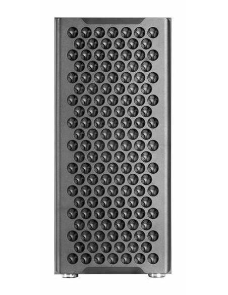 Mars Gaming MC-iPRO, Caja Profesional ATX, Rejilla Frontal de Malla 3D, Ventana Lateral Cristal Templado, Ventilador FDB