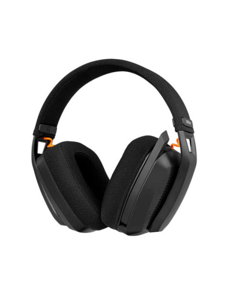 Krom Kanji Auriculares Inalámbrico y alámbrico Diadema Juego USB Tipo C Bluetooth Negro