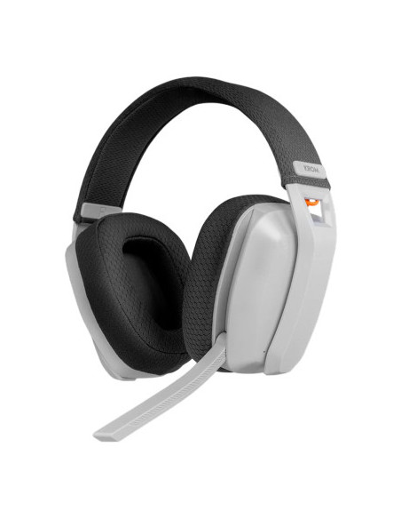 Krom Kanji Auriculares Inalámbrico y alámbrico Diadema Juego USB Tipo C Bluetooth Blanco
