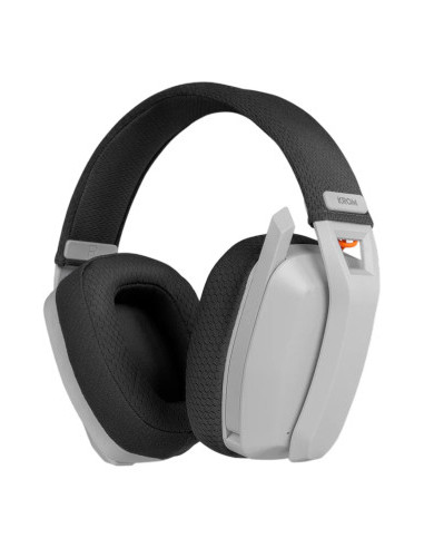 Krom Kanji Auriculares Inalámbrico y alámbrico Diadema Juego USB Tipo C Bluetooth Blanco