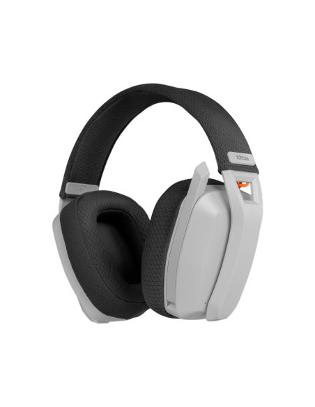 Krom Kanji Auriculares Inalámbrico y alámbrico Diadema Juego USB Tipo C Bluetooth Blanco