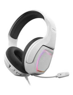 Krom Kopa 7.1 Auriculares Alámbrico Diadema Juego Negro, Blanco 2