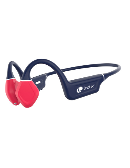 Leotec EARPHONES CONDUCCION OSEA KURI Azul y Rojo