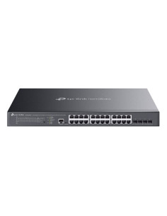 TP-Link Omada SG3428XMPP switch Gestionado L2+ Gigabit Ethernet (10 100 1000) Energía sobre Ethernet (PoE) 1U Negro