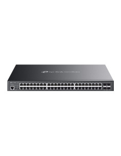 TP-Link Omada SG3452XMPP switch Gestionado L2+ Gigabit Ethernet (10 100 1000) Energía sobre Ethernet (PoE) 1U Negro