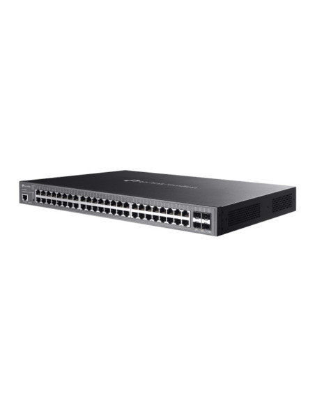 TP-Link Omada SG3452XMPP switch Gestionado L2+ Gigabit Ethernet (10 100 1000) Energía sobre Ethernet (PoE) 1U Negro