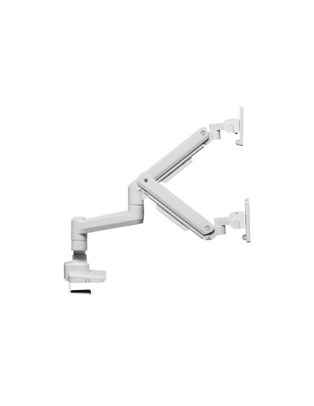 Equip Soporte de escritorio para monitor doble de 17«-35», blanco