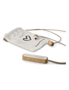 Energy Sistem Earphones Eco BT Auriculares Inalámbrico Dentro de oído Llamadas Música Bluetooth Madera 2