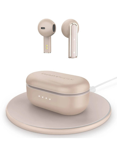 Energy Sistem Style 4 Auriculares True Wireless Stereo (TWS) Dentro de oído Llamadas Música USB Tipo C Bluetooth Oro rosa