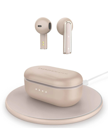 Energy Sistem Style 4 Auriculares True Wireless Stereo (TWS) Dentro de oído Llamadas Música USB Tipo C Bluetooth Oro rosa