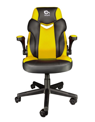 TALIUS TAL-CRAB-YLW silla para videojuegos Silla para videojuegos universal Negro, Amarillo