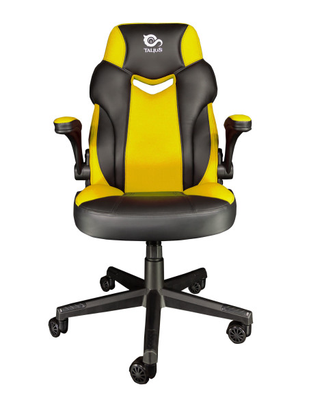 TALIUS TAL-CRAB-YLW silla para videojuegos Silla para videojuegos universal Negro, Amarillo
