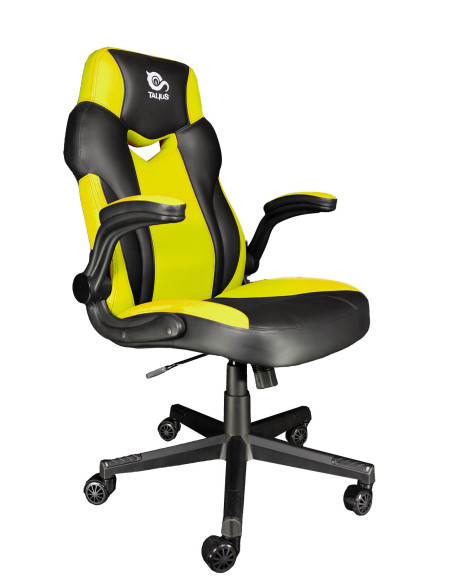 TALIUS TAL-CRAB-YLW silla para videojuegos Silla para videojuegos universal Negro, Amarillo
