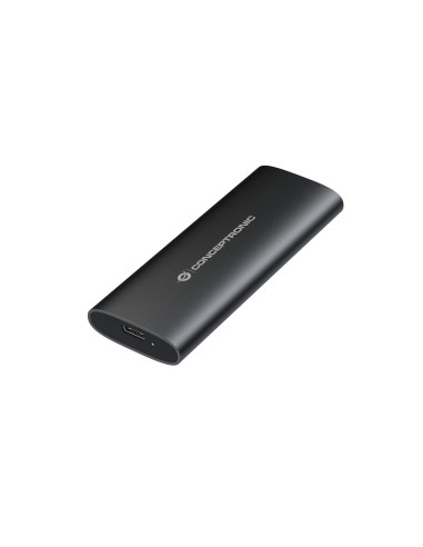 Conceptronic StreamVault DANTE04B caja para disco duro externo Caja externa para unidad de estado sólido (SSD) Negro M.2