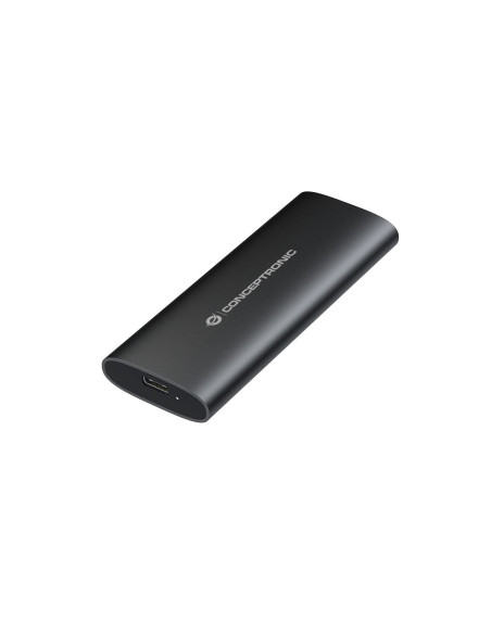 Conceptronic StreamVault DANTE04B caja para disco duro externo Caja externa para unidad de estado sólido (SSD) Negro M.2