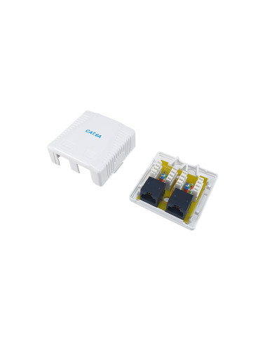 Equip 235216 caja de tomacorriente RJ-45 Blanco