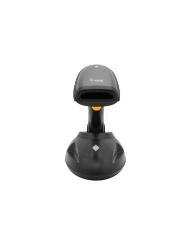 Equip 351026 lector de código de barras Lector de códigos de barras portátil 1D 2D LED Negro