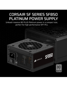 Corsair SF Series CP-9020256-EU unidad de fuente de alimentación 850 W 24-pin ATX SFX Negro 2