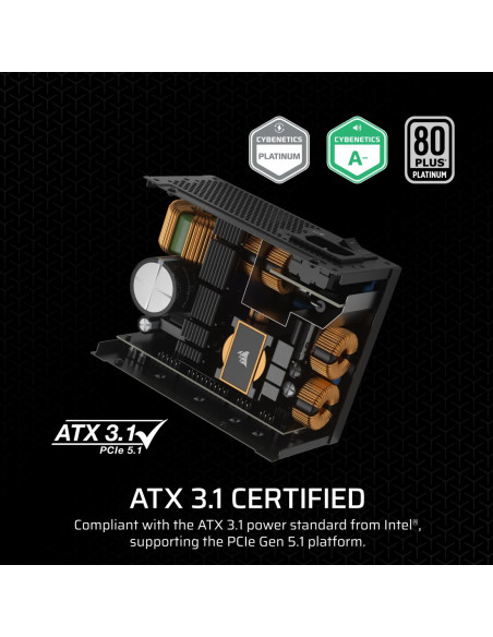 Corsair SF Series CP-9020284-EU unidad de fuente de alimentación 750 W 24-pin ATX SFX Negro