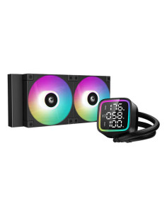DeepCool LD240 Procesador Sistema de refrigeración líquida todo en uno 12 cm Negro 1 pieza(s)
