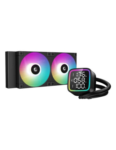 DeepCool LD240 Procesador Sistema de refrigeración líquida todo en uno 12 cm Negro 1 pieza(s)