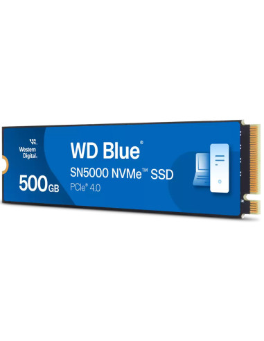 Western Digital Blue SN5000 500 GB M.2 PCI Express 4.0 NVMe 3D TLC NAND