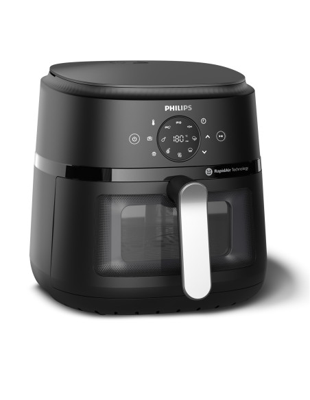 Philips 2000 series Airfryer serie 2000 de 6,2 l, plata