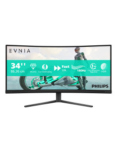 Philips Evnia 34M2C3500L 00 pantalla para PC 86,4 cm (34") 3440 x 1440 Pixeles Wide Quad HD LCD Negro