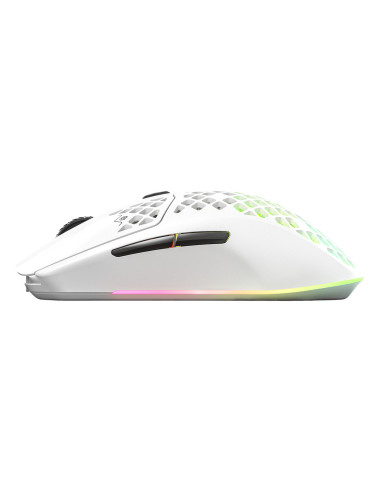 Steelseries Aerox 3 Wireless ratón Juego mano derecha RF Wireless + Bluetooth Óptico 18000 DPI