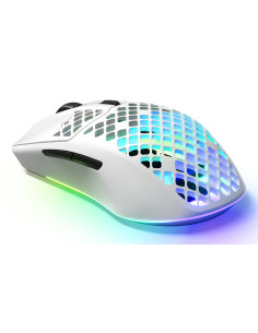 Steelseries Aerox 3 Wireless ratón Juego mano derecha RF Wireless + Bluetooth Óptico 18000 DPI 2