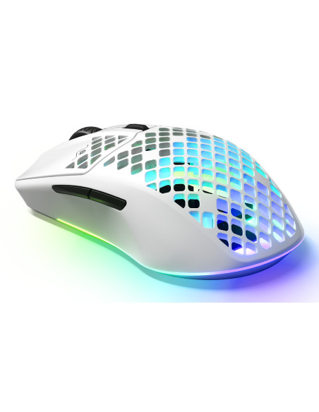 Steelseries Aerox 3 Wireless ratón Juego mano derecha RF Wireless + Bluetooth Óptico 18000 DPI