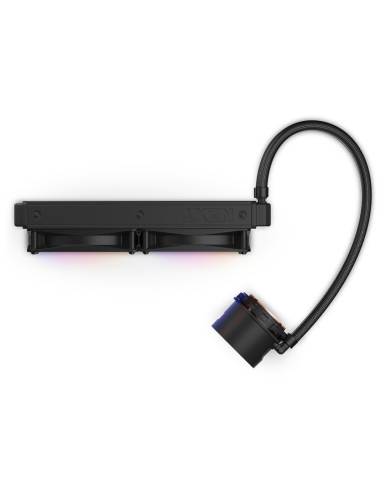 NZXT Kraken 240 RGB Procesador Sistema de refrigeración líquida todo en uno 12 cm Negro 1 pieza(s)