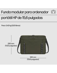 HP Funda modular para ordenador portátil de 15,6 pulgadas