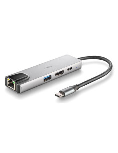 NGS NGS-HUB-0140 hub de interfaz USB 2.0 Type-C 5000 Mbit s Aluminio, Negro 2