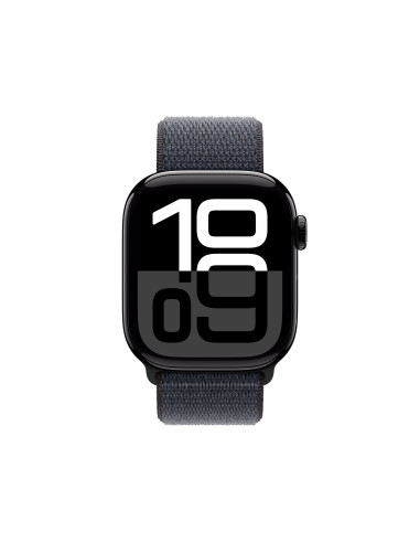 Apple Watch Series 10 OLED 42 mm Digital 374 x 446 Pixeles Pantalla táctil Negro Wifi GPS (satélite)